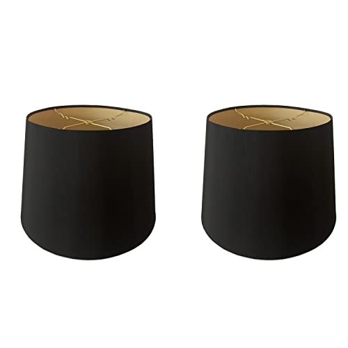 Tapered Shallow Drum Hardback Shade (2 Count)