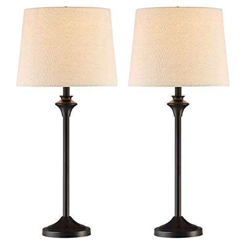 Table Lamps Set of 2 for Living Room (2 Count)