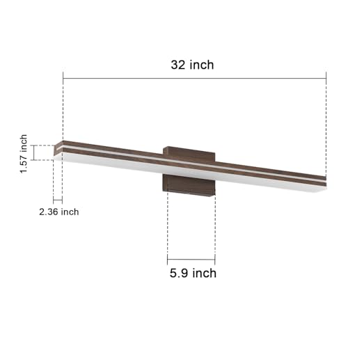 32 Inch LED Modern Bathroom Vanity Light Bar