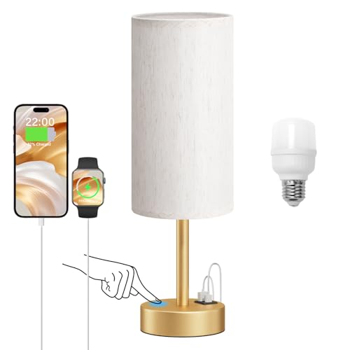 Touch Bedside Lamps for Nightstand
