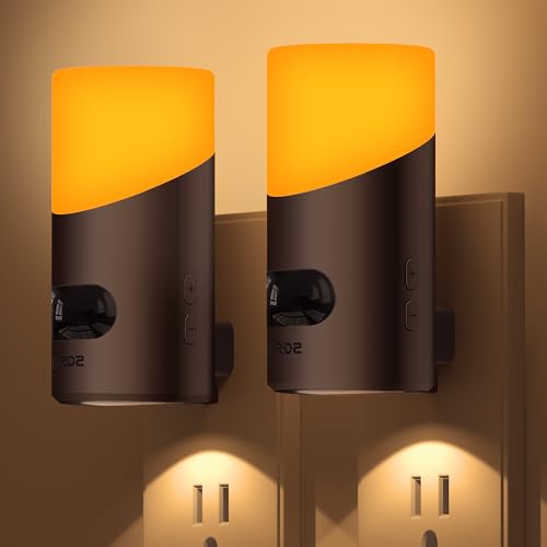 Amber Night Light with Motion Sensor (2 Count)