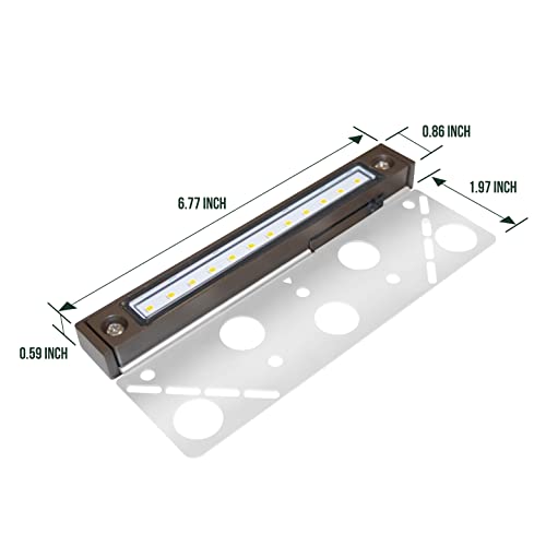Replaceable 6.8" LED Hardscape Lighting (8 Count)