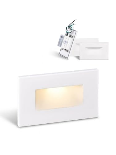 3 Pack 5CCT 120V LED Step Lights (3 Count)