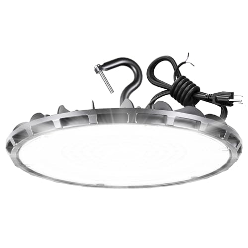 UFO LED High Bay Light 200W 22000LM 5000K High Bay LED Shop Lights