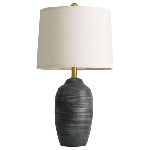 24.5" Vintage Ceramic Table Lamp with 5FT Cord