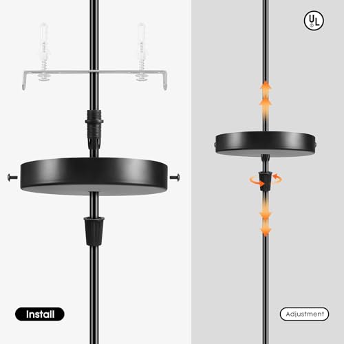 Black Pendant Light Kit