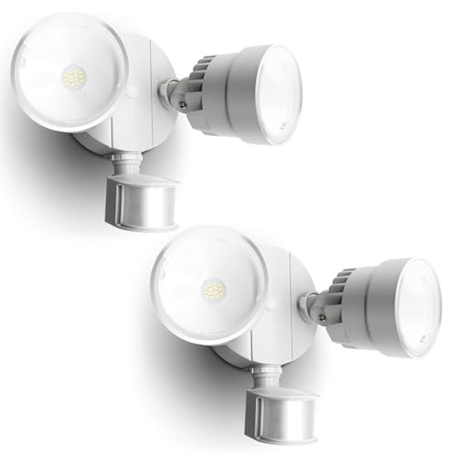P6221W PIR24 2000 Lumen 18 Watt 26 LED Motion Activated Integrated Dual (2 Count)