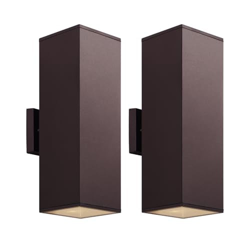 18" Modern Outdoor Porch Light (2 Count)