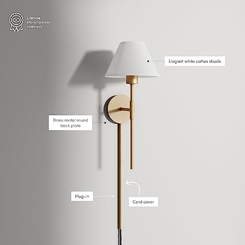 Millie Plug in Wall Sconce (2 Count)