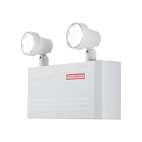 Steel Housing Emergency Lights with Remote Capabilities