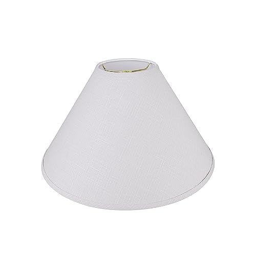 32205A Hardback Empire Spider Lamp Shade in Light Grey