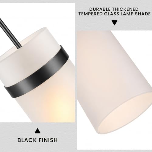 Hand Blown Frosted Glass Pendant Light