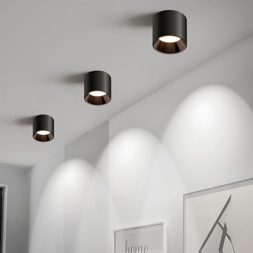 Modern LED Flush Mount Ceiling Light Fixtures for Hallway Kitchen Entryway