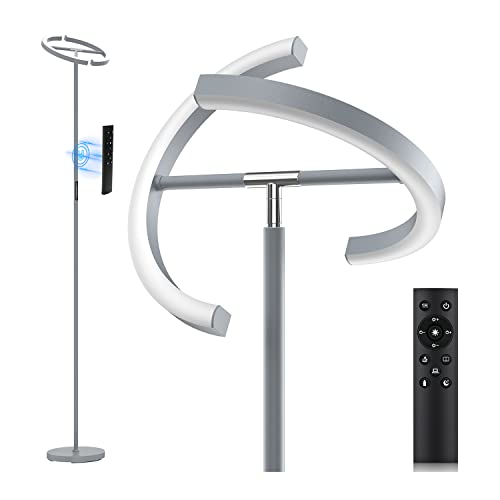 Silver Floor Lamps for Living Room