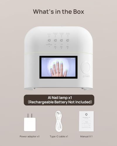 AI UV LED Nail Lamp for Gel Nails