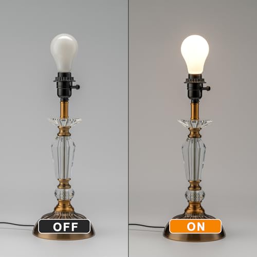 E26 Lamp Socket Replacement with Lamp Shade Ring