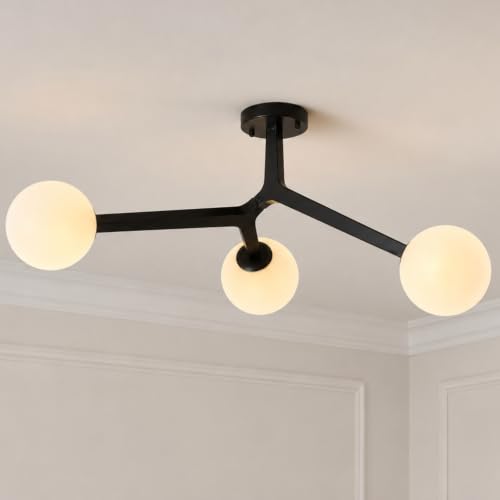 Semi Flush Mount Ceiling Light Fixture