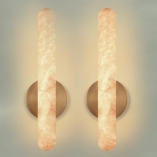 Alabaster Wall Sconce (2 Count)