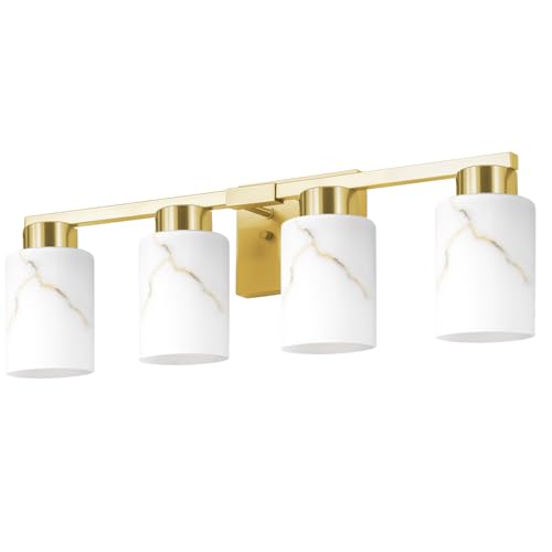 4 Light Bathroom Light Fixtures (4 Count)