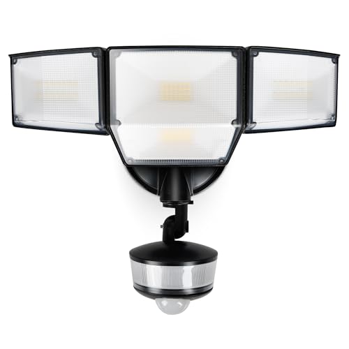 84W 9500LM LED Flood Lights Hardwire Motion Sensor Outdoor Lights (4 Count)