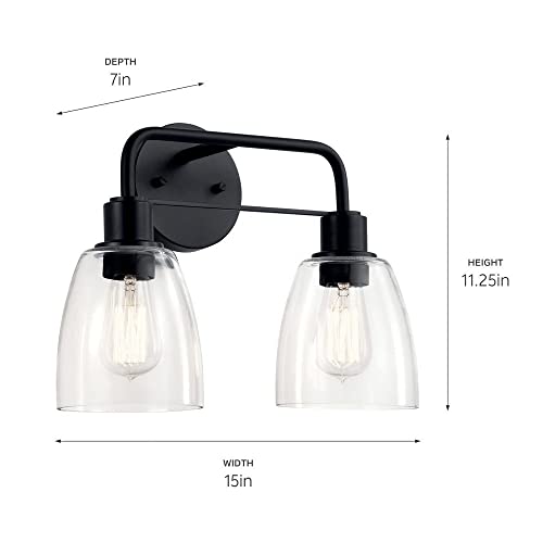 Meller 2 Light Industrial Vanity Light