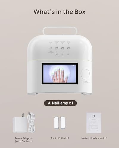 AI UV LED Nail Lamp for Gel Nails