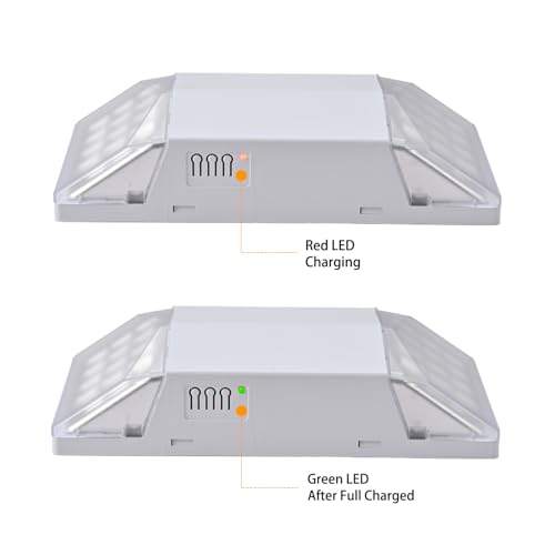 Plug Emergency Lights for Business Home Power Failure Outage 4Hours 300lm LED Exit Lighting Fixtures with Battery Backup AC85