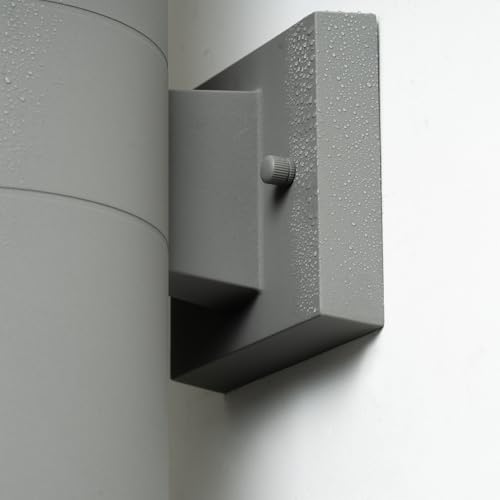 18" Modern Outdoor Porch Light in 2 Lights (2 Count)