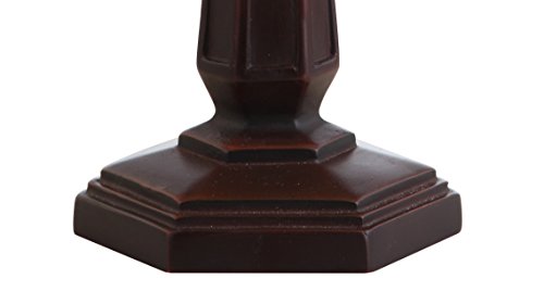 Carter Tiffany Style Stained Glass Table Lamp 12"