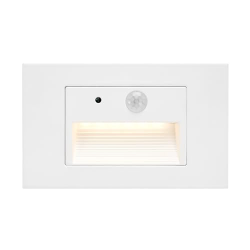 Horizontal LED Motion Sensor Step Light (2 Count)