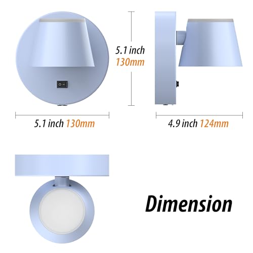 Battery Operated Wall Lights Set of Two (2 Count)