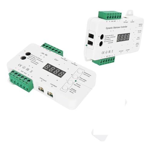 Smart Motion Sensor Stair Light 16 20 Step Staircase with Remote Controller Light Sensor 3000K LED Strip