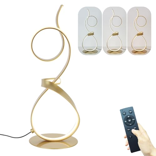 21inch 20W 2700LM Modern 3 Color Touch Dimmer LED Table Lamps for Living Room