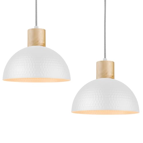 2 Pack Hammered Pendant Lights (2 Count)