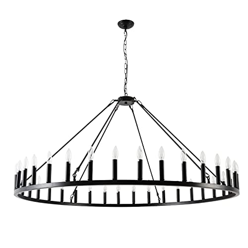 Wagon Wheel Chandelier 36