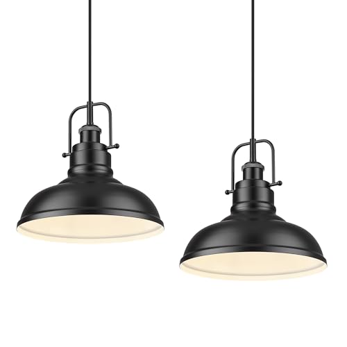 2 Pack Modern Pendant Lights for Kitchen Island