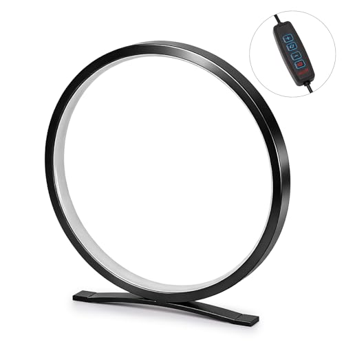 Black Circle Table Lamp