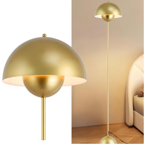 Mid Century Modern Metal Bud Floor Lamp for Home and Office