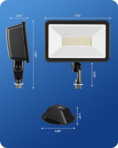 2 Pack 73W 10000LM Outdoor LED Flood Light (2 Count)
