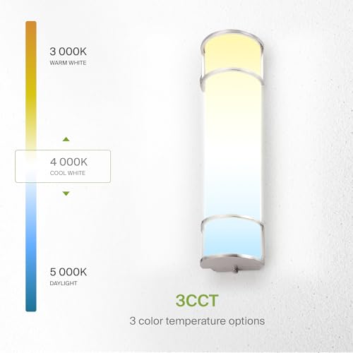 LED 24" Vanity Flush Mount Light Fixture