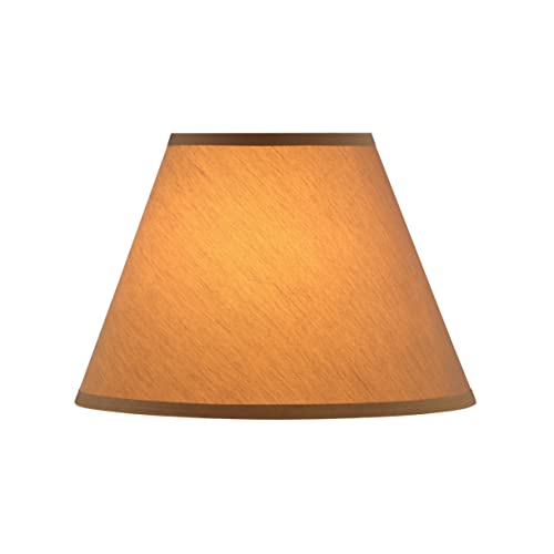 58883 Transitional Empire Shape Uno Construction Lamp Shade in Chocolate