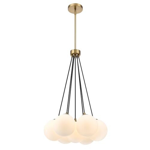 Modern Sputnik Glass Chandelier