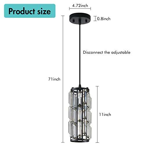 Black Pendant Lighting Modern Pendant Lighti (3 Count)