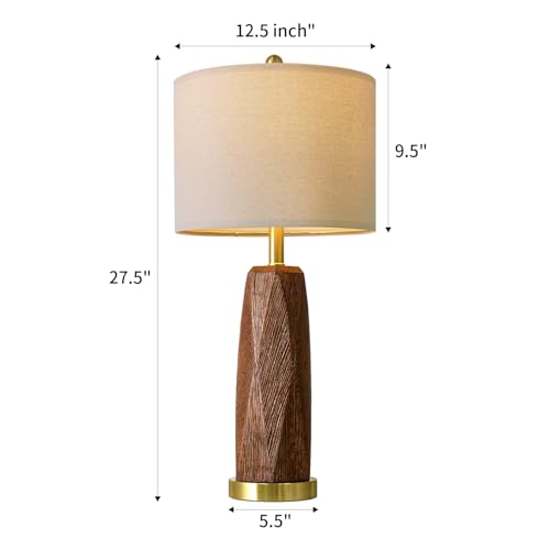 27.5" Table Lamps Set of 2 with USB (2 Count)