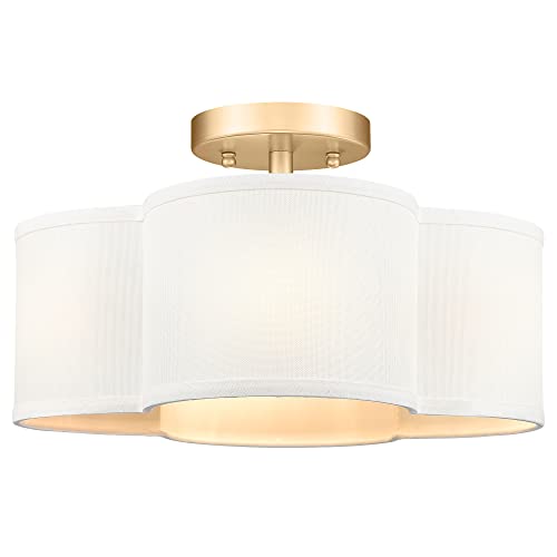 Gold Semi Flush Mount Ceiling Lights