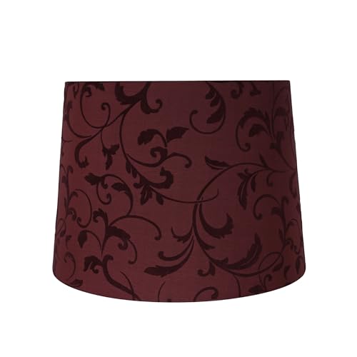 32325A Transitional Hardback Empire Shaped Spider Construction Lamp Shade in Red