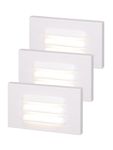 3 Pack 5CCT 120V LED Step Lights (3 Count)
