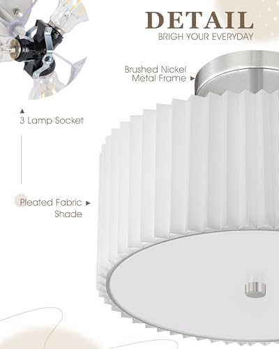 Semi Flush Mount Ceiling Light