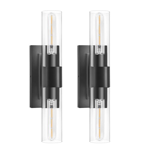 Black Wall Sconces Set of Two (2 Count)