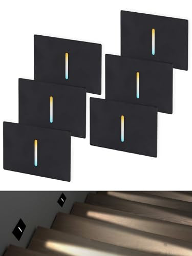 6 Pack 5CCT LED Step Light (6 Count)